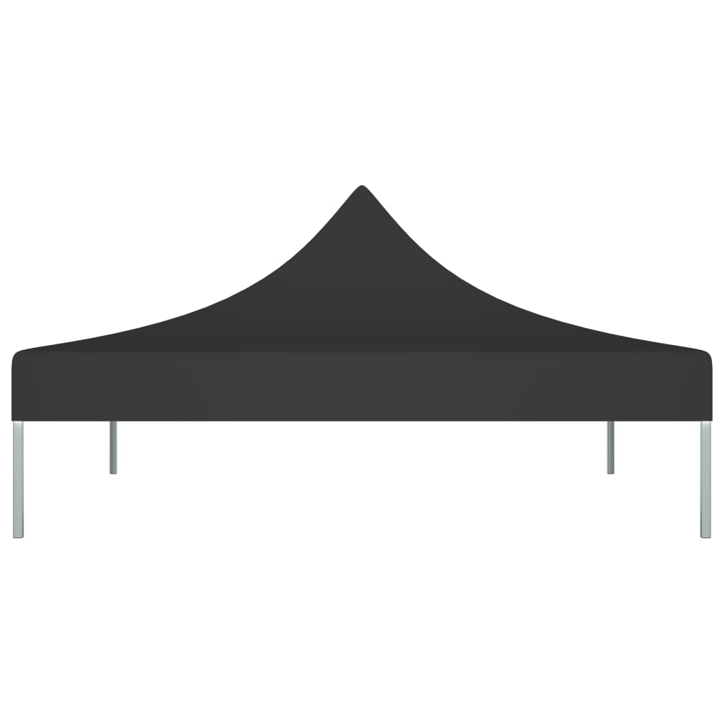 Teto para tenda de festas 2x2 m 270 g/m² preto - Image 3
