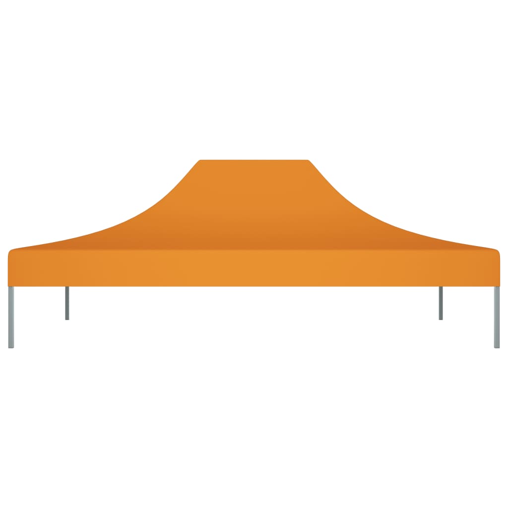 Teto para tenda de festas 4x3 m 270 g/m² laranja - Image 3