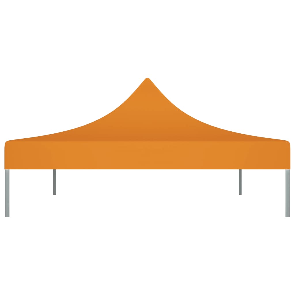 Teto para tenda de festas 4x3 m 270 g/m² laranja - Image 4