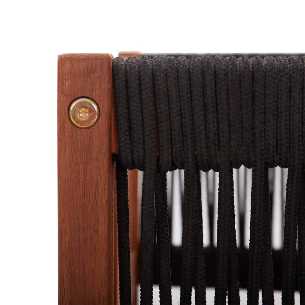 Sofá de centro jardim c/ almofadões madeira de acácia maciça - Image 7