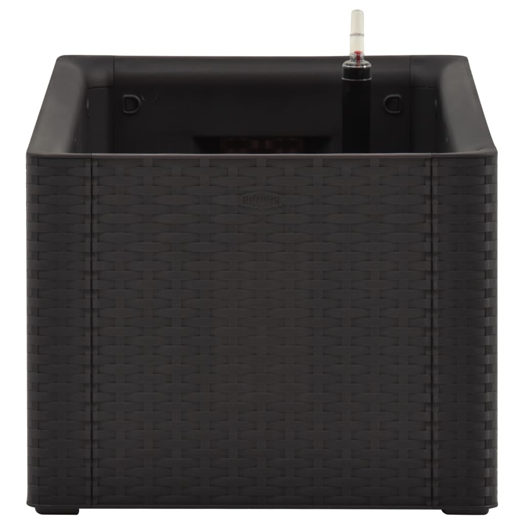 Vaso/floreira c/ sistema rega automática 100x43x33cm antracite - Image 4