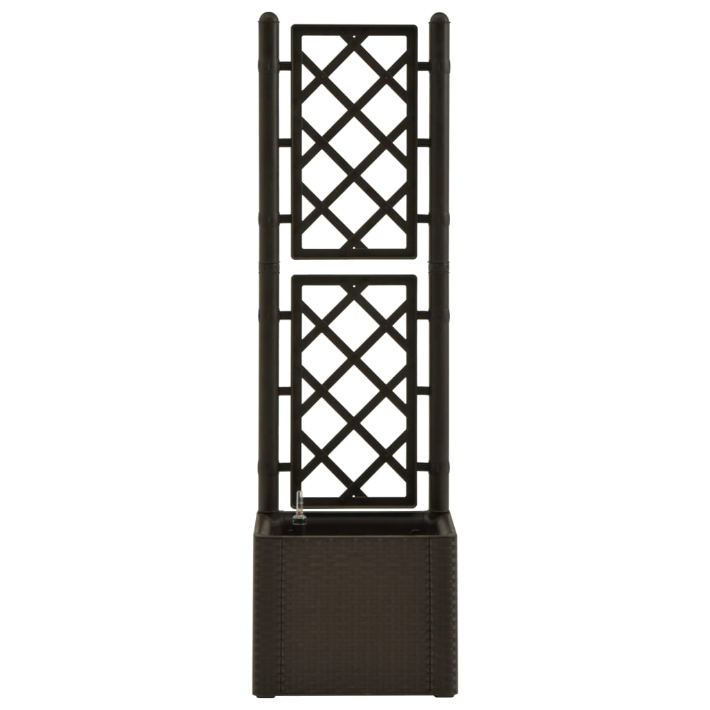 Vaso/floreira c/ treliça e sistema de rega automática cor moca - Image 3