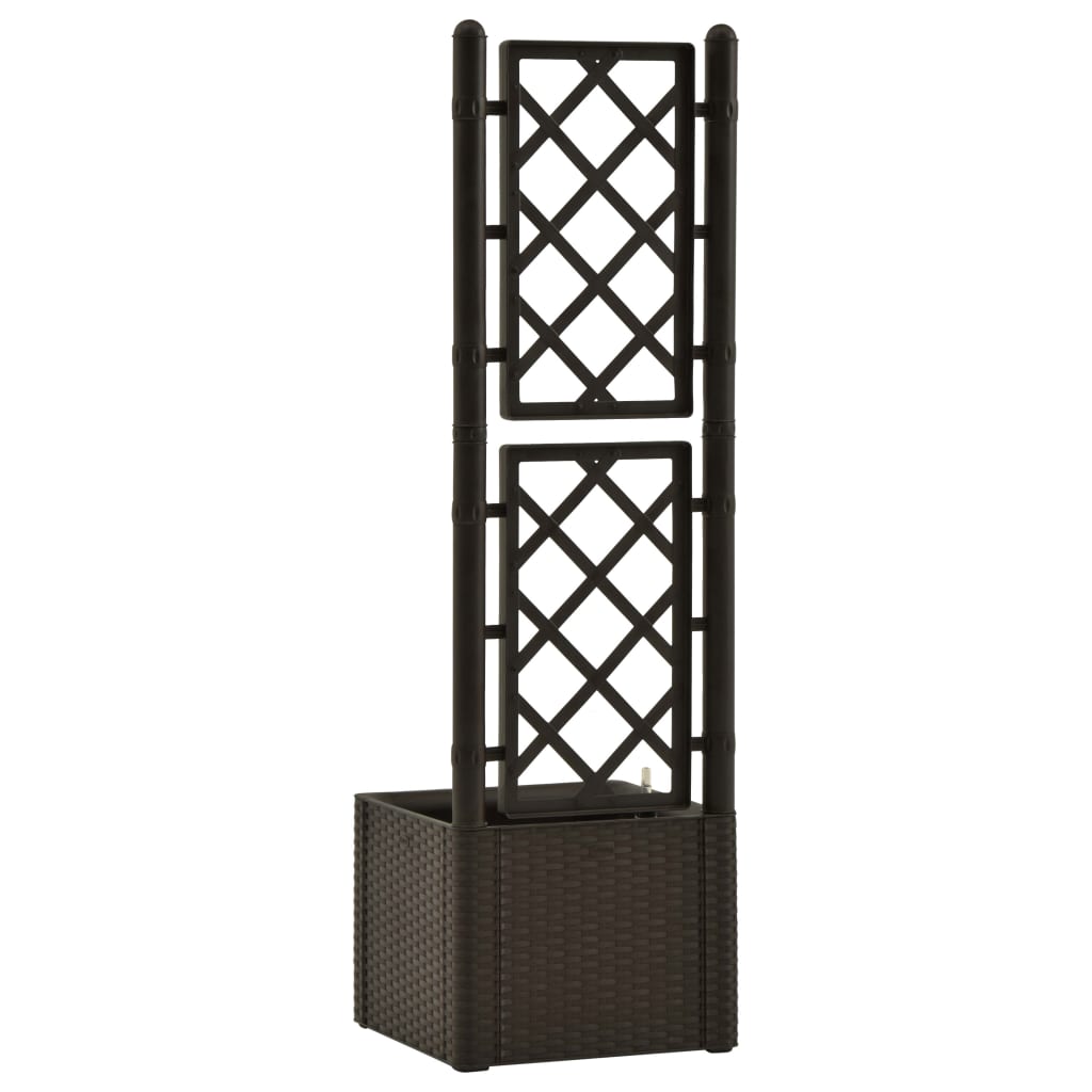 Vaso/floreira c/ treliça e sistema de rega automática cor moca - Image 5