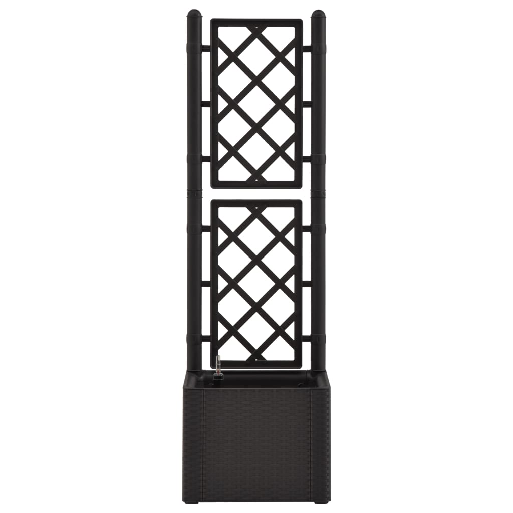 Vaso/floreira c/ treliça e sistema de rega automática antracite - Image 3