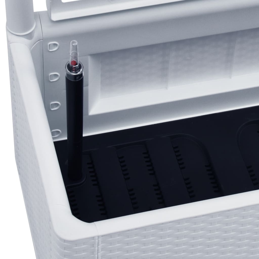 Vaso/floreira c/ treliça e sistema de rega automática branco - Image 6