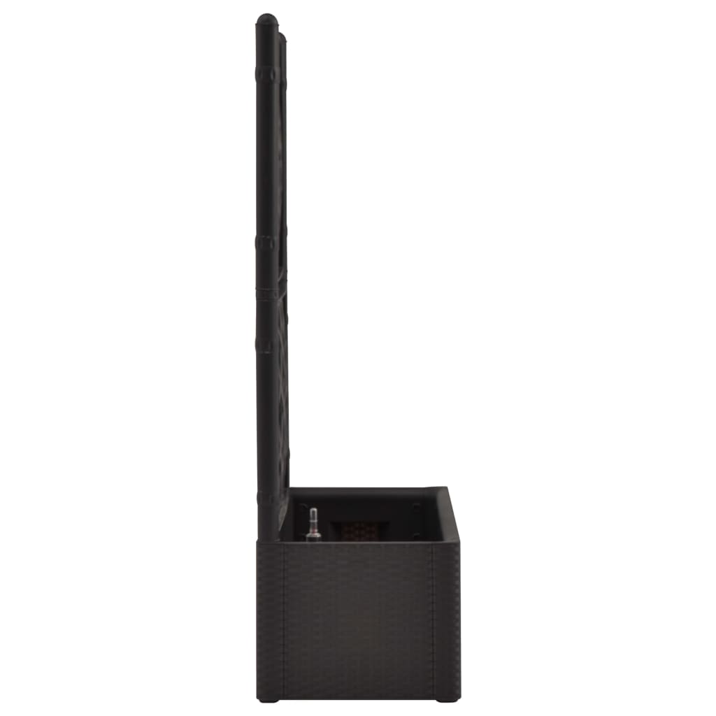 Vaso/floreira c/ treliça e sistema de rega automática antracite - Image 4