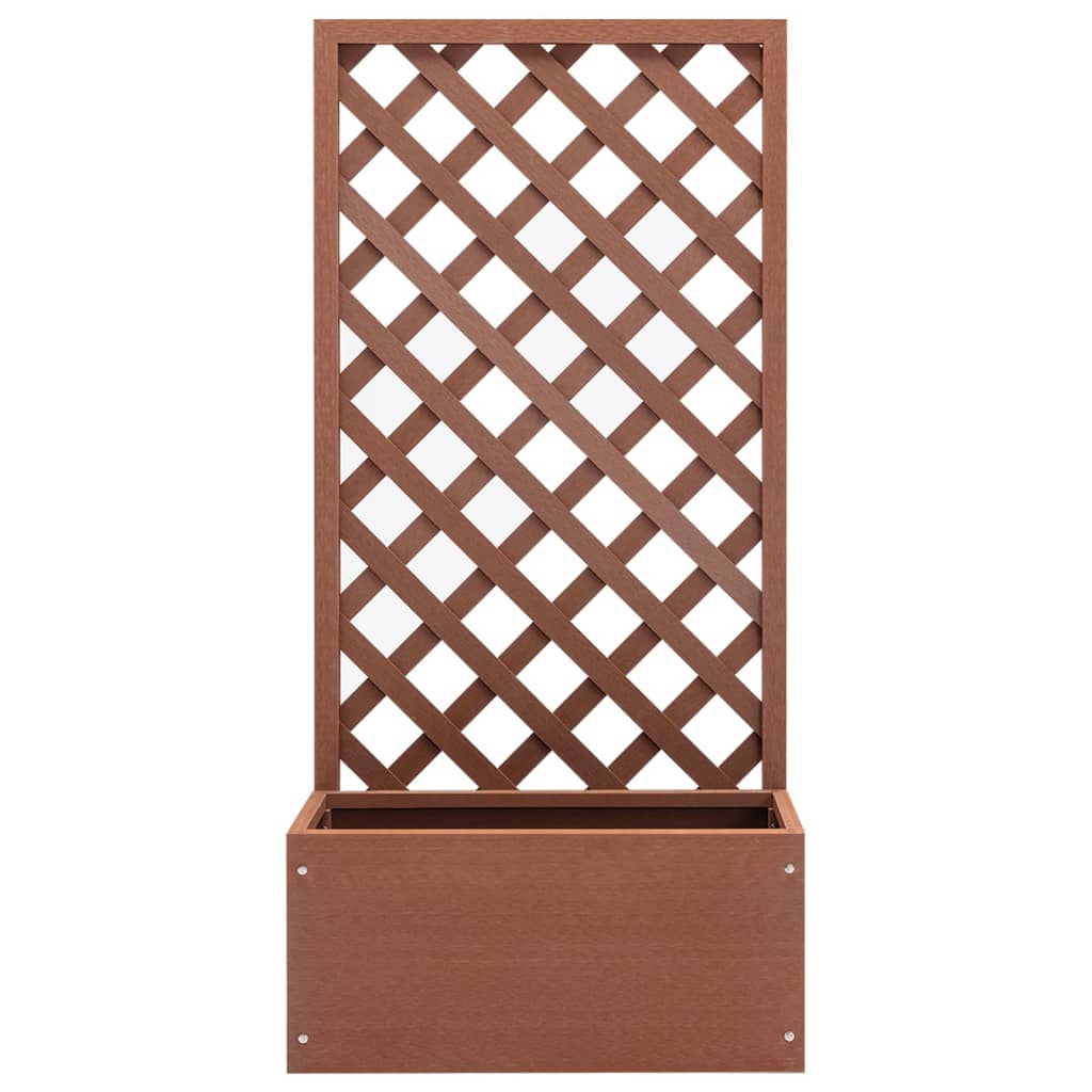 Vaso com treliça WPC 70x30x135 cm - Image 2