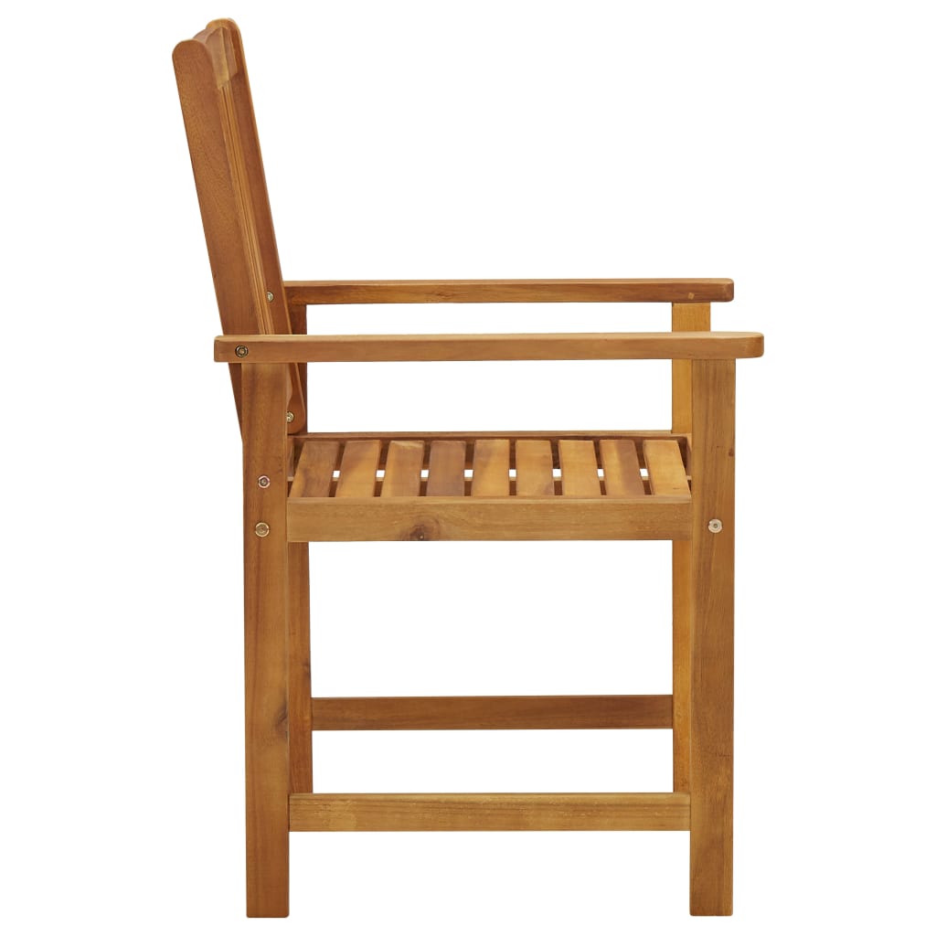 Cadeiras de jardim com almofadões 2 pcs acácia maciça - Image 6