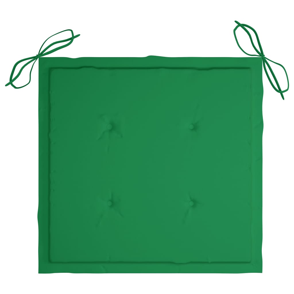 Cadeiras de jardim com almofadões 2 pcs acácia maciça - Image 9