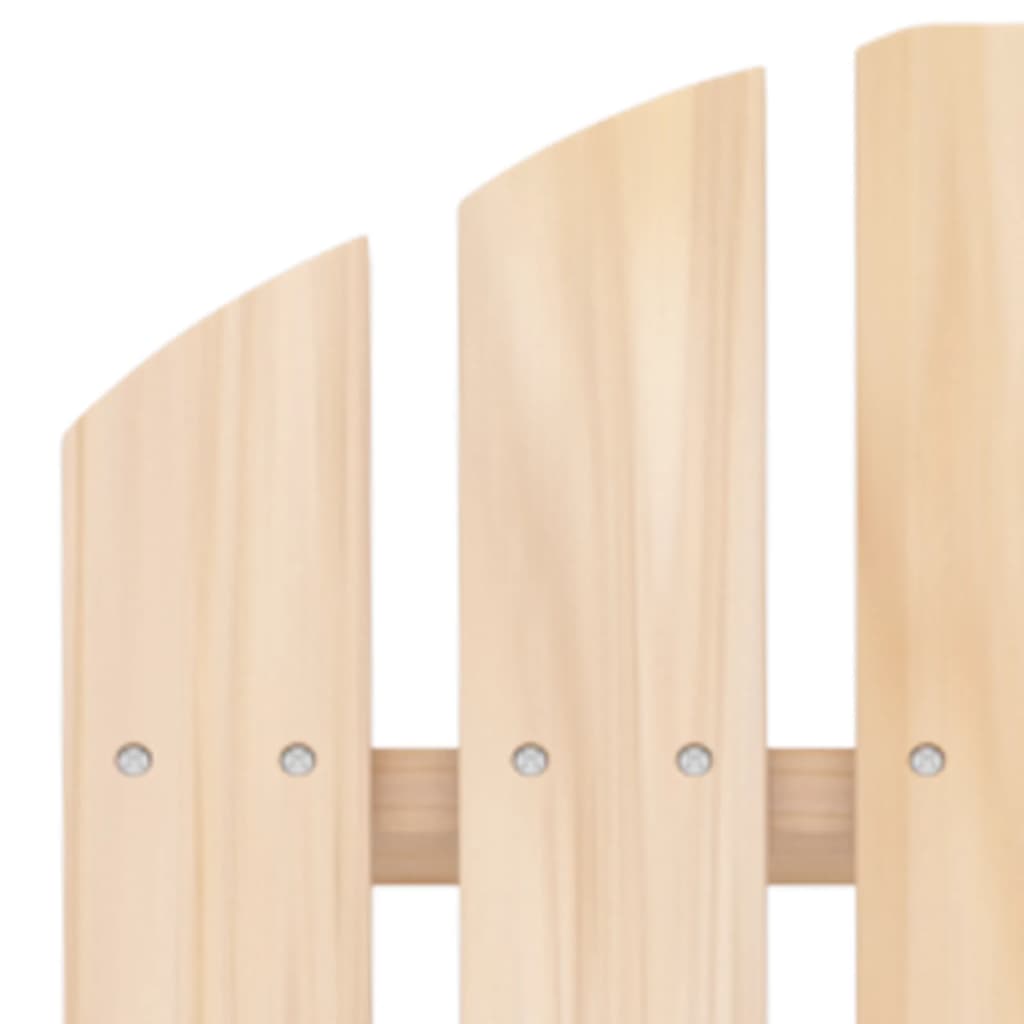 Cadeira de jardim Adirondack 2 lugares abeto maciço - Image 5