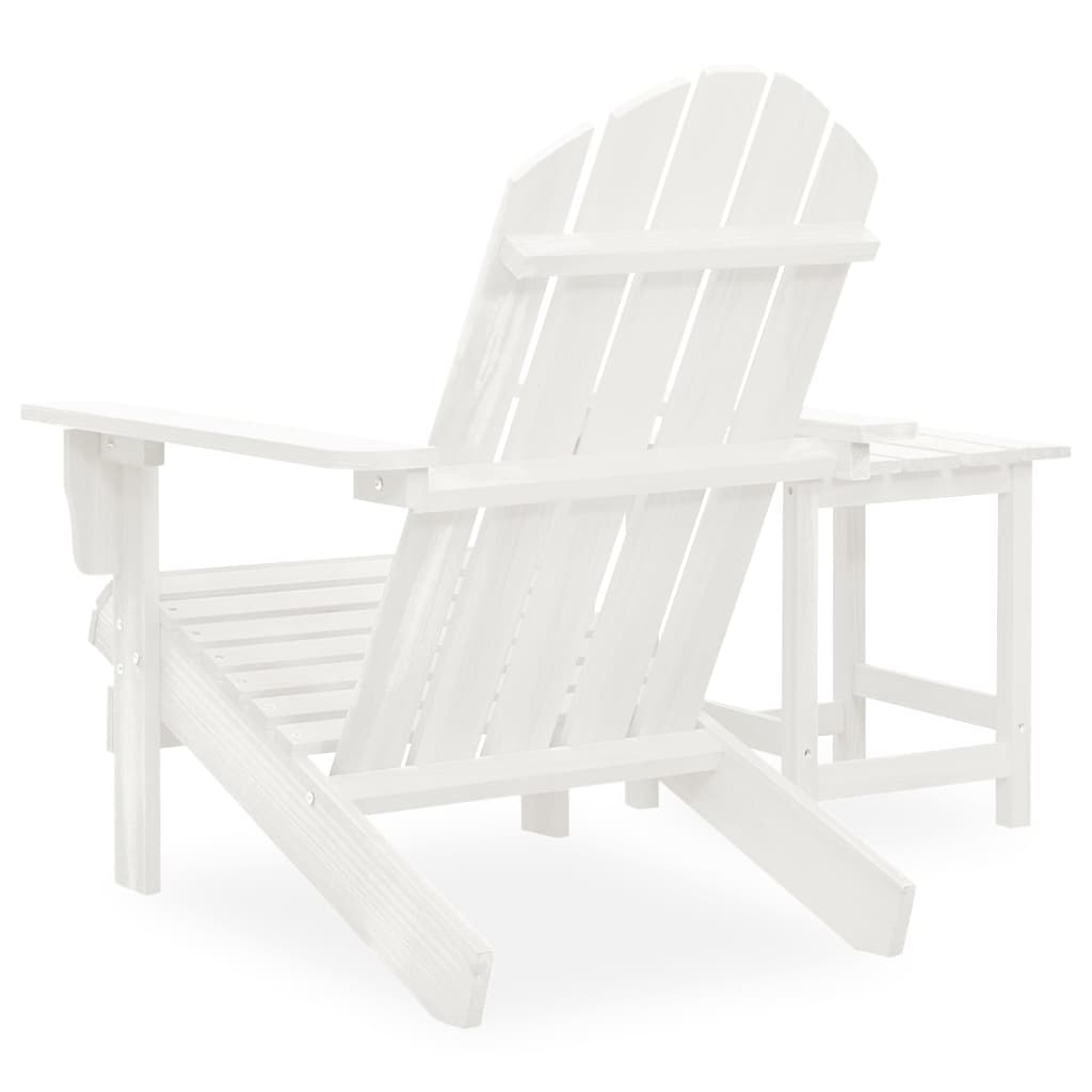 Cadeira de jardim Adirondack com mesa madeira de abeto branco - Image 4
