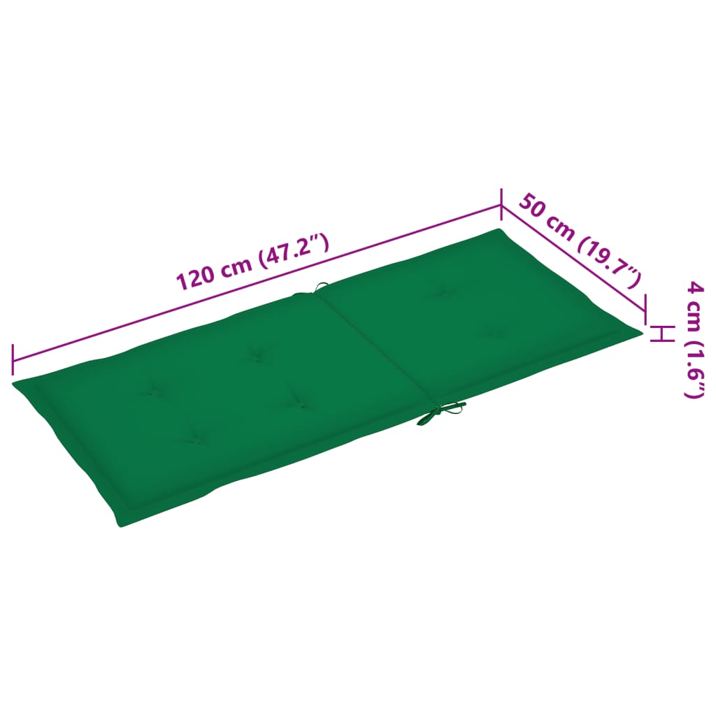 Cadeira de baloiço com almofadão bambu - Image 9