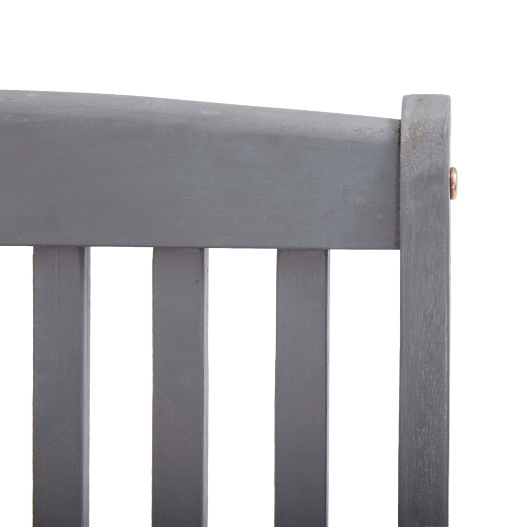 Cadeiras exterior dobráveis c/ almofadões 6 pcs acácia maciça - Image 7