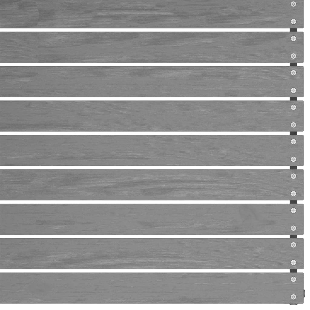 Sofás de canto para jardim 2 pcs pinho maciça cinzento - Image 5