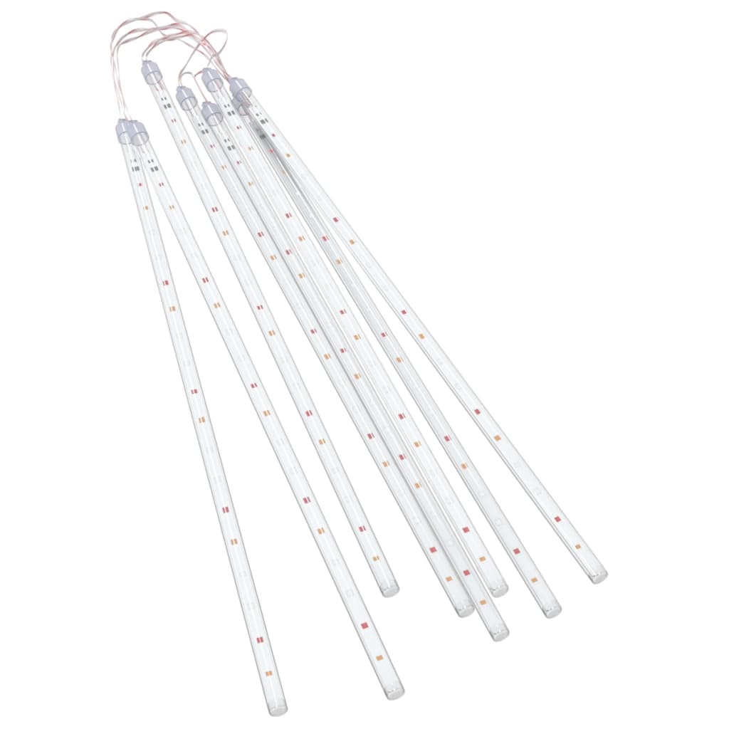 Luzes meteoro 8 pcs 50 cm 288 luzes LED int./ext. colorido - Image 2