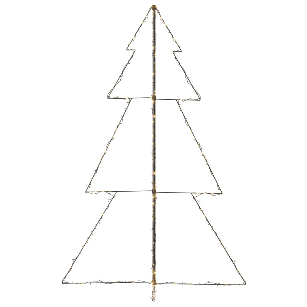 Árvore de Natal em cone 240 LEDs 118x180 cm interior e exterior - Image 5