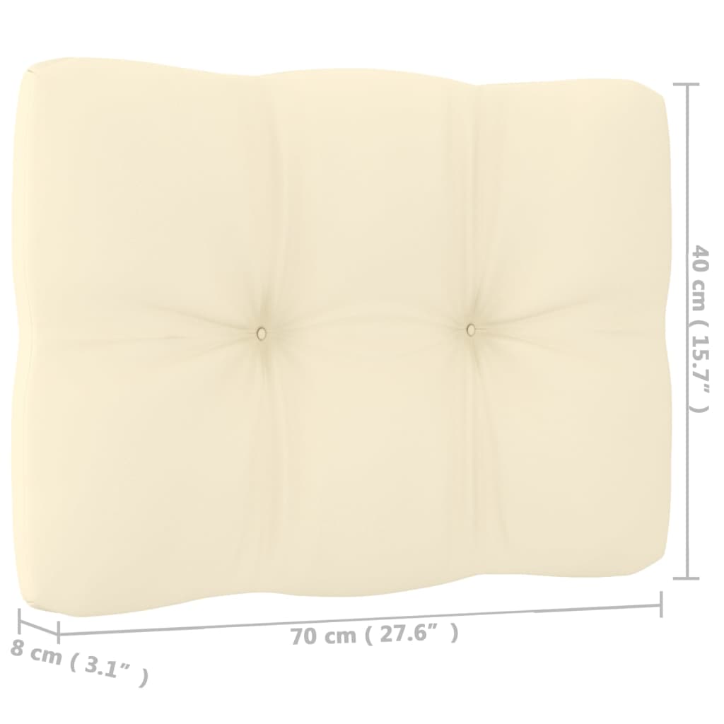 8 pcs conj. lounge ext. c/ almofadões pinho maciço castanho-mel - Image 10