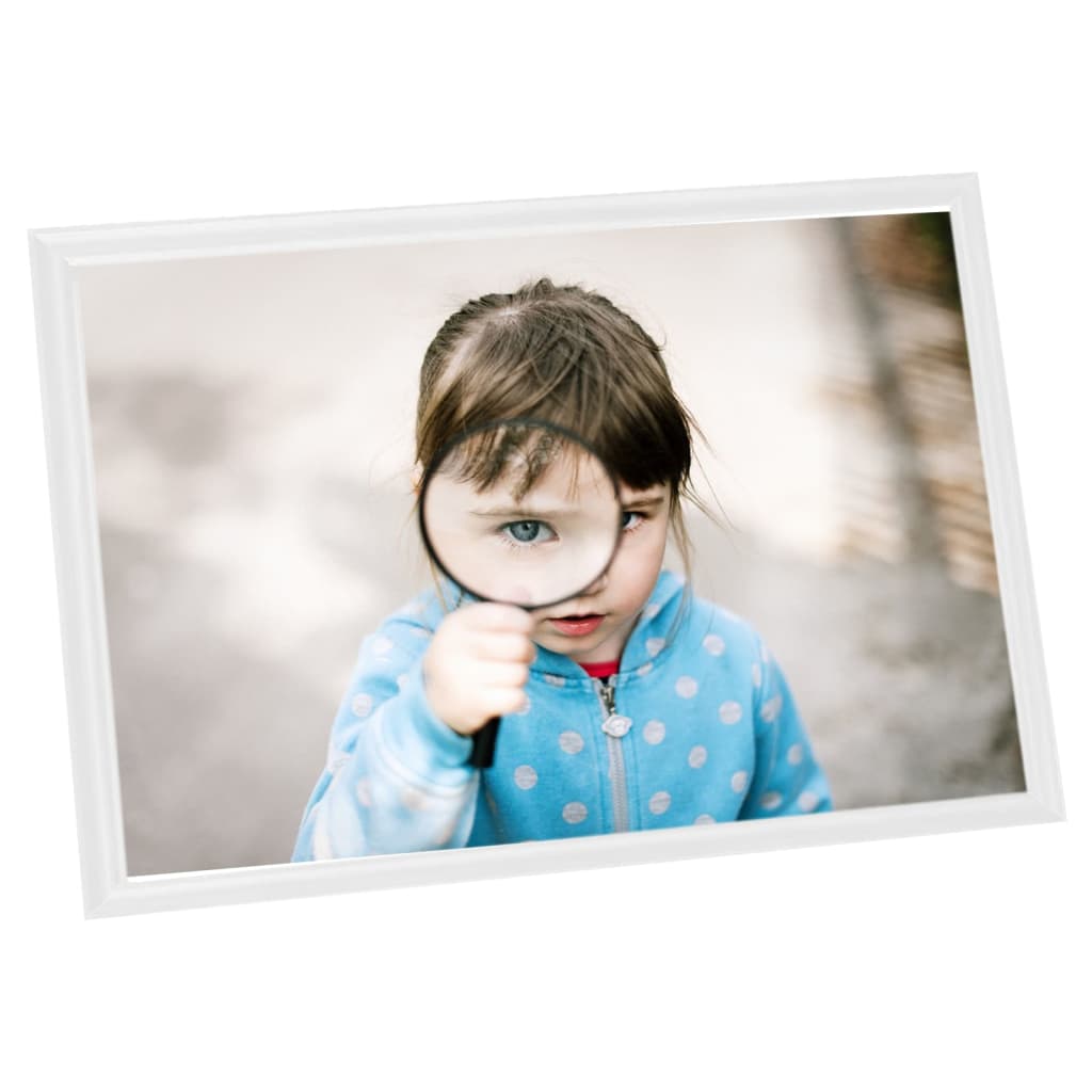 Molduras para mesa 3 pcs 10x15 cm MDF branco - Image 4