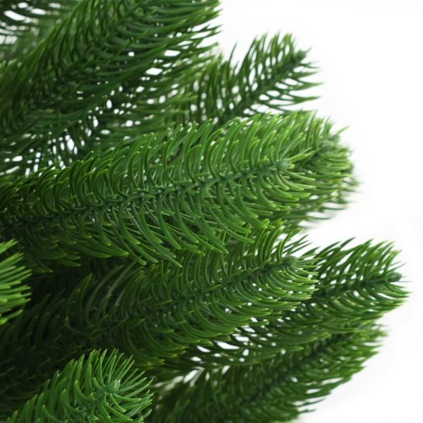 Árvore Natal artificial pré-iluminada c/ bolas 210 cm verde - Image 4