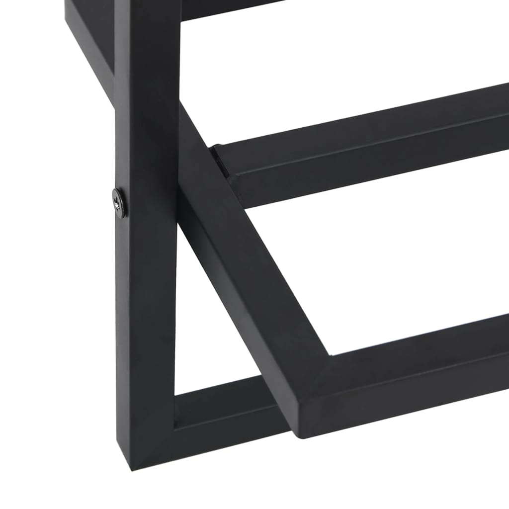 Toalheiro 95x25x22 cm ferro preto - Image 5