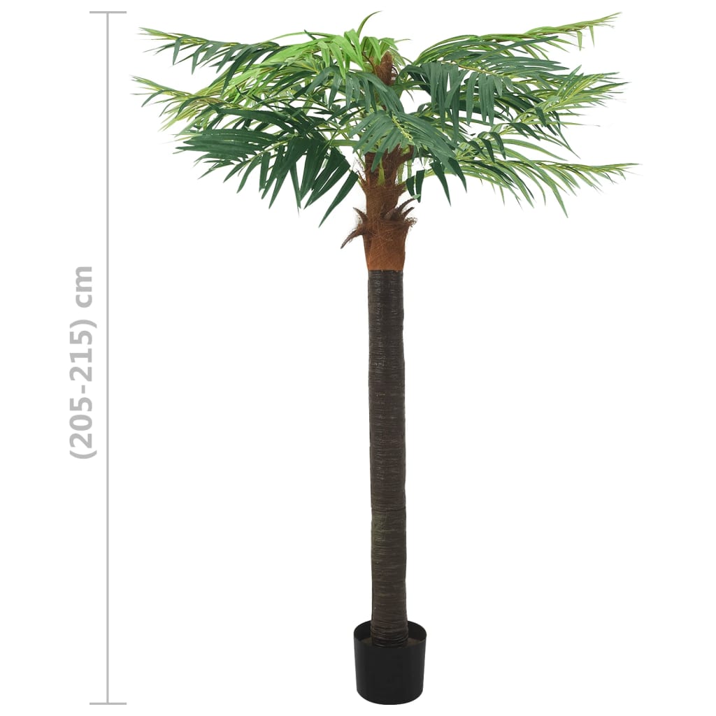Palmeira phoenix artificial com vaso 215 cm verde - Image 6