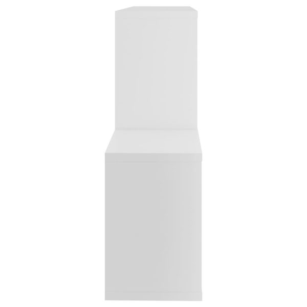Estante de parede 100x18x53 cm derivados de madeira branco - Image 4