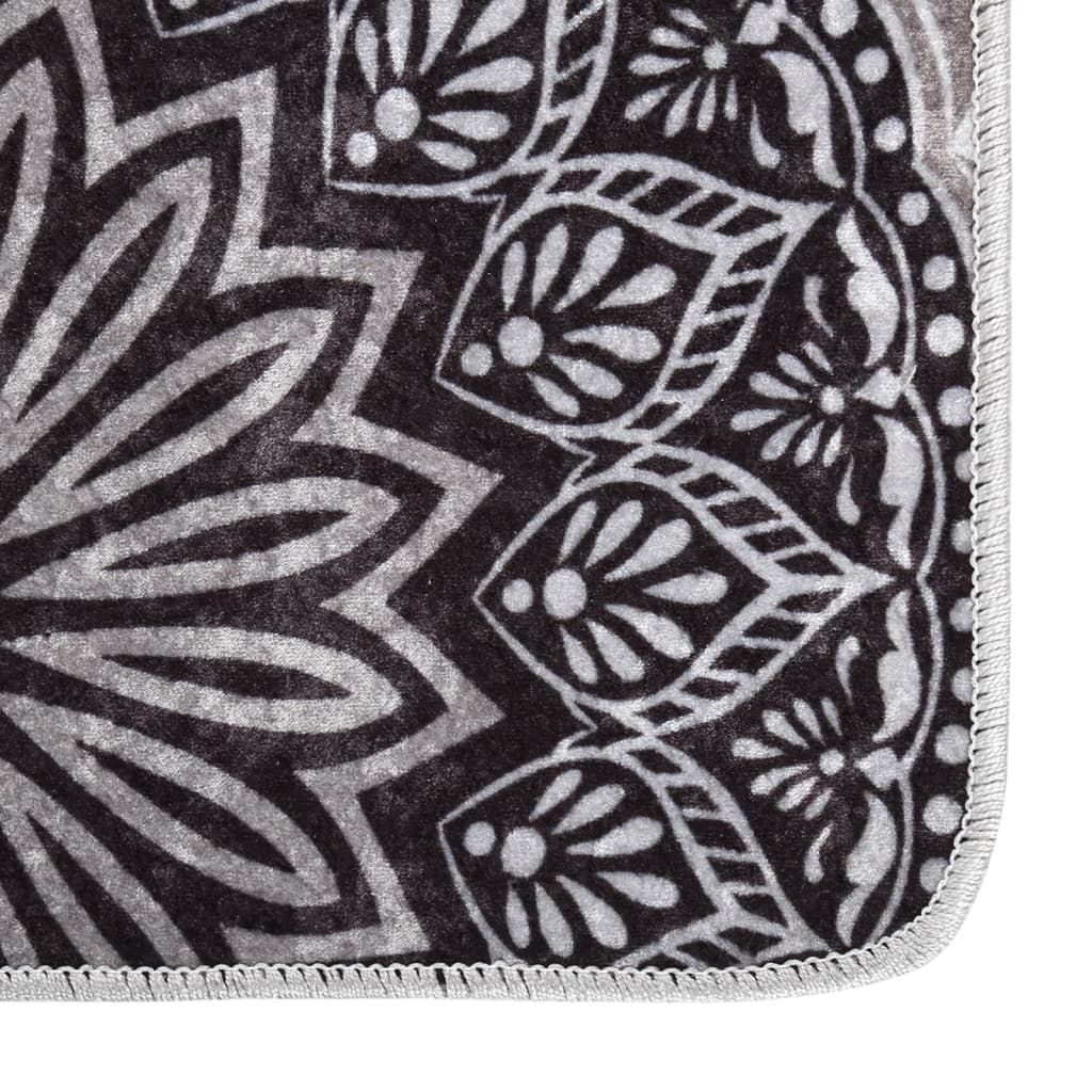 Tapete lavável antiderrapante 190x300 cm multicor - Image 2