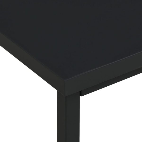 Secretária industrial c/ gavetas 105x52x75 cm aço preto - Image 7