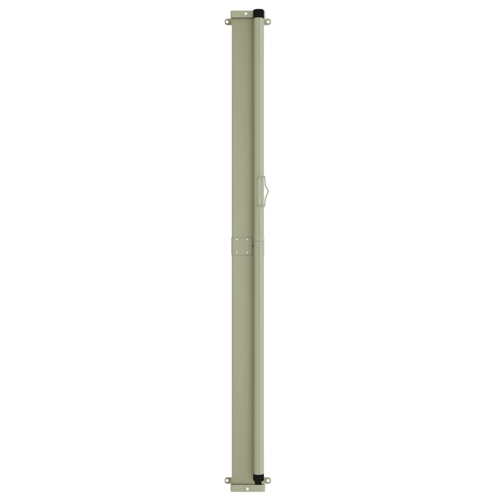 Toldo lateral retrátil para pátio 140x300 cm cinzento - Image 5
