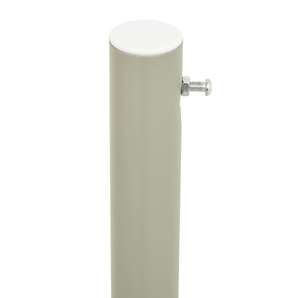 Toldo lateral retrátil para pátio 140x600 cm vermelho - Image 4