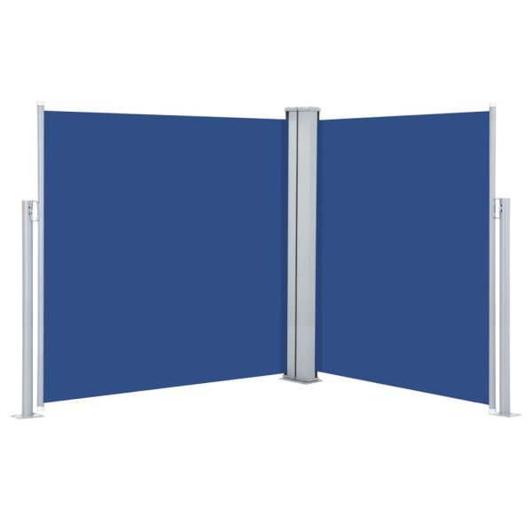 Toldo lateral retrátil 160x600 cm azul - Image 2