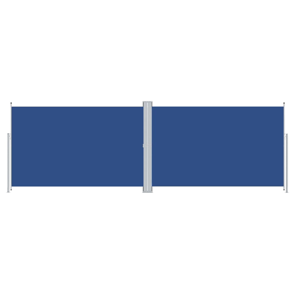 Toldo lateral retrátil 200x600 cm azul - Image 2