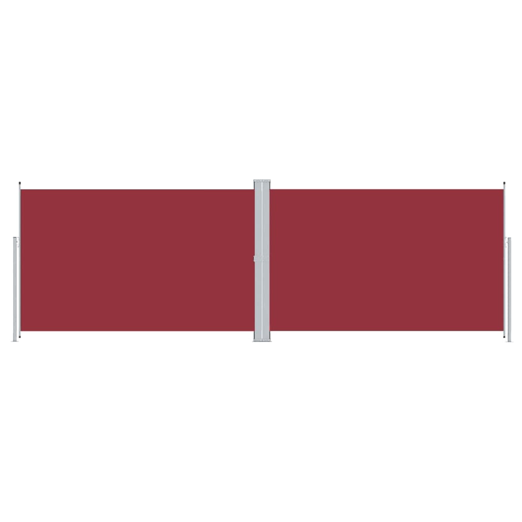 Toldo lateral retrátil 200x600 cm vermelho - Image 2
