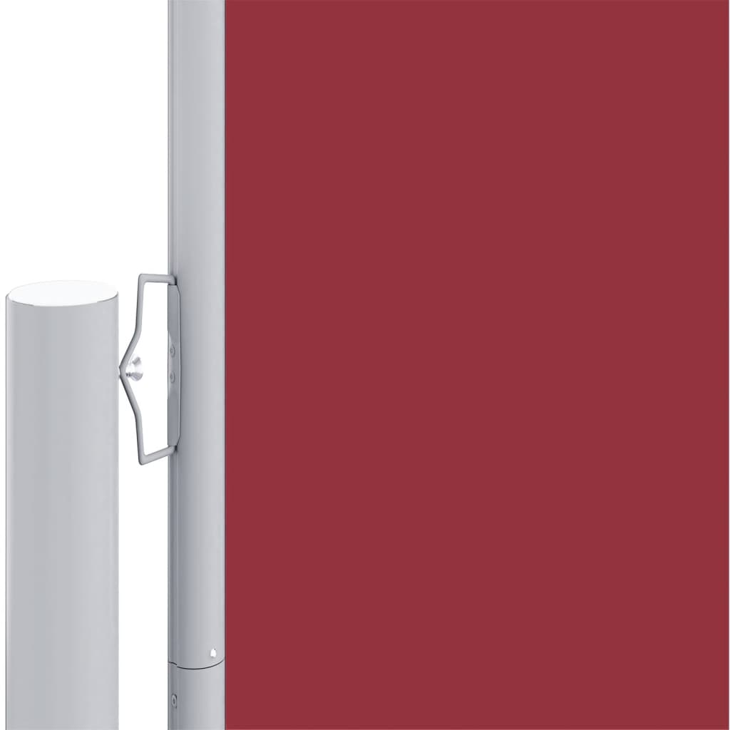 Toldo lateral retrátil 200x600 cm vermelho - Image 3