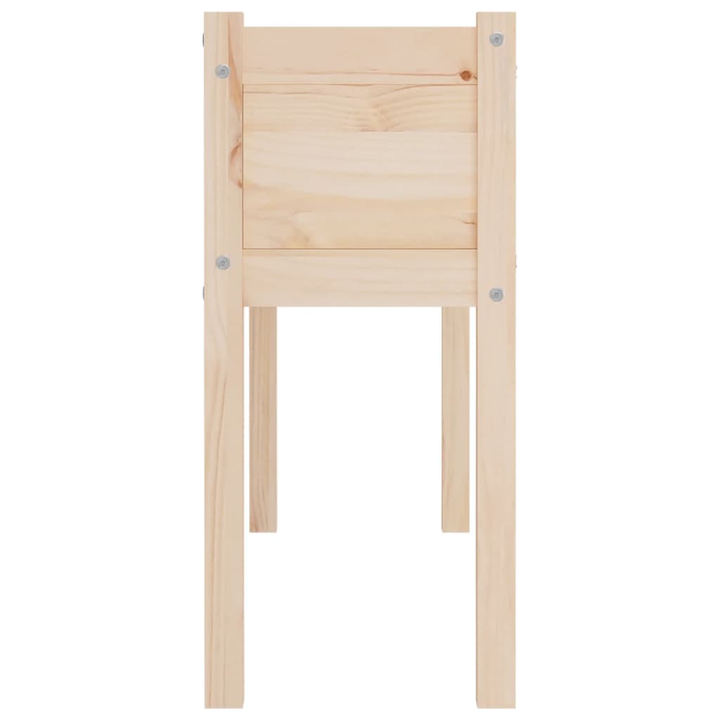 Vasos/floreiras jardim 2 pcs 110x31x70 cm pinho maciço - Image 6