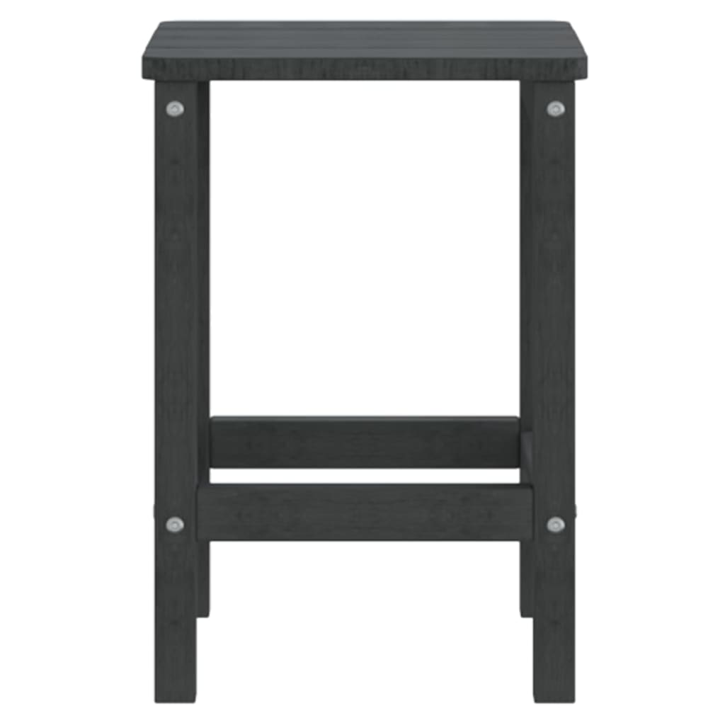 Mesa de jardim Adirondack 38x38x46 cm PEAD antracite - Image 3