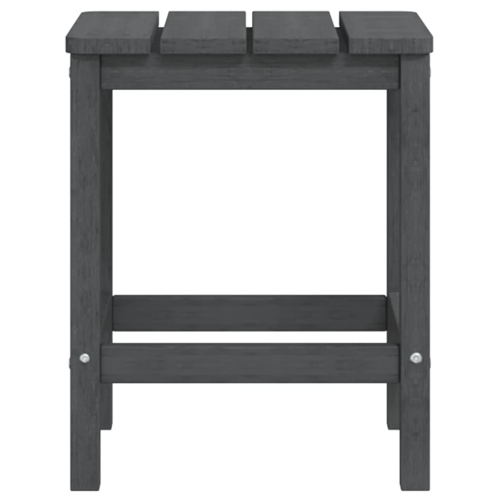 Mesa de jardim Adirondack 38x38x46 cm PEAD antracite - Image 4