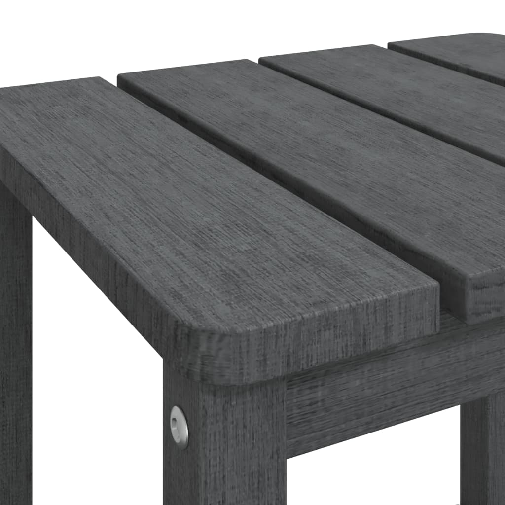 Mesa de jardim Adirondack 38x38x46 cm PEAD antracite - Image 5