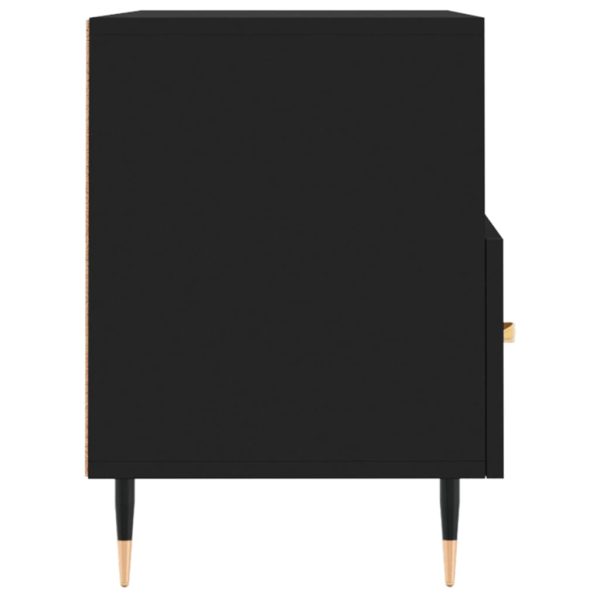 Móvel p/ TV 80x36x50 cm derivados de madeira preto - Image 6