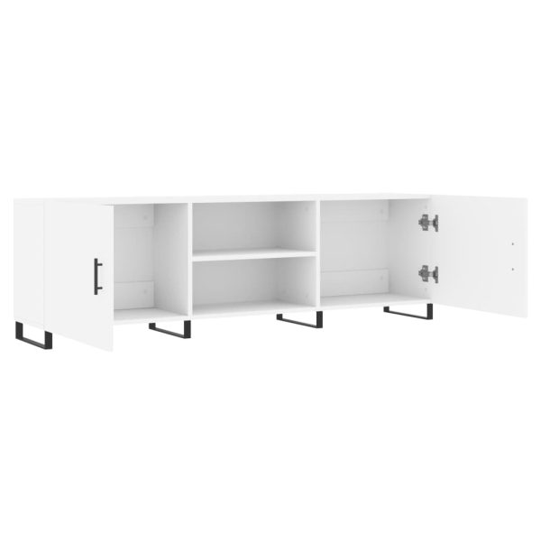 Móvel para TV 150x30x50 cm derivados de madeira branco - Image 5