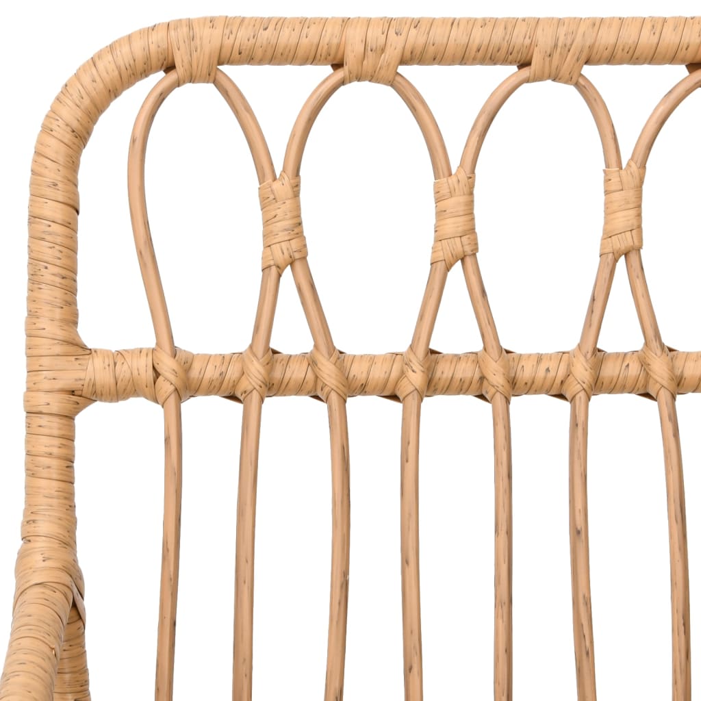 Cadeiras de jardim c/ apoio de braços 2 pcs 56x64x80 cm vime PE - Image 6