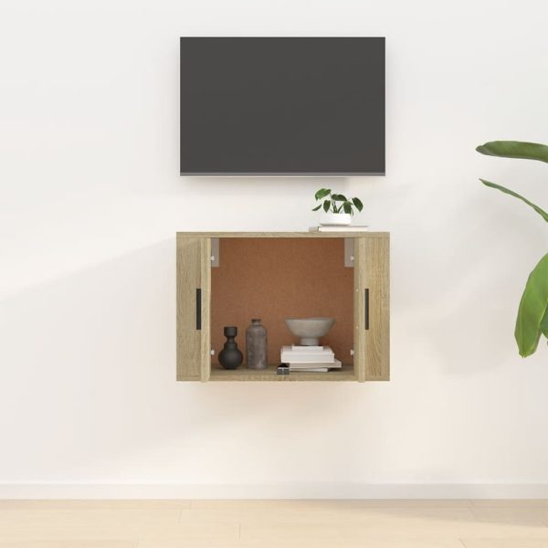 Móvel de TV para parede 57x34,5x40 cm carvalho sonoma - Image 2