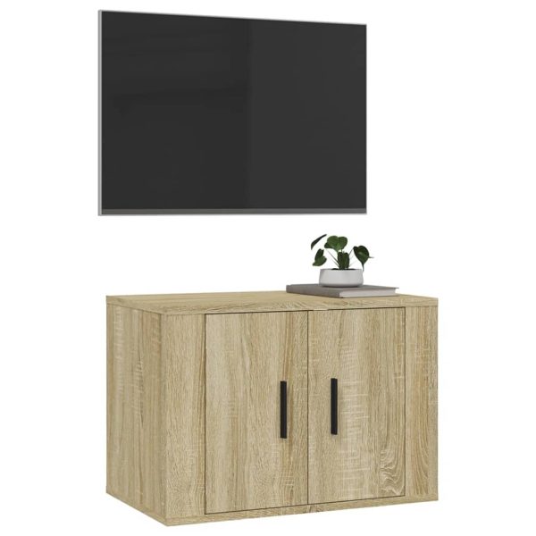Móvel de TV para parede 57x34,5x40 cm carvalho sonoma - Image 3