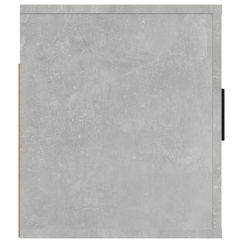 Móvel de TV de parede 100x34,5x40 cm cinzento cimento - Image 6