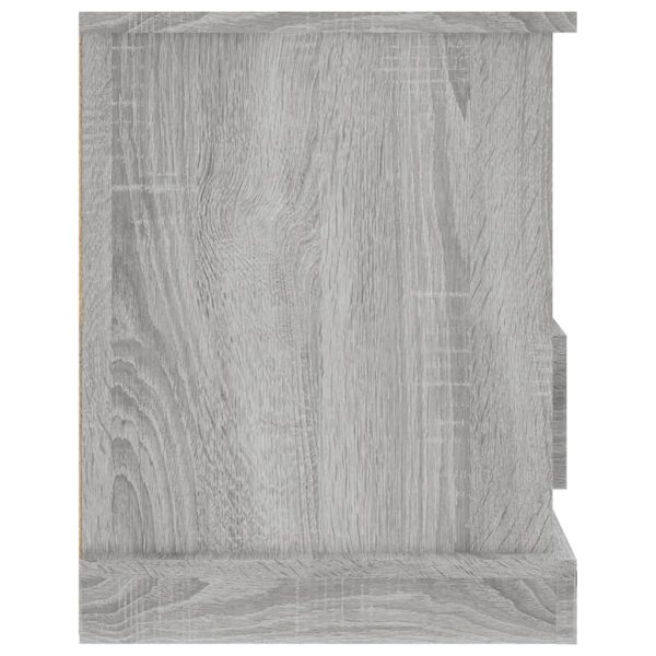 Móvel de TV 93x35,5x45 cm derivados de madeira cinzento sonoma - Image 6