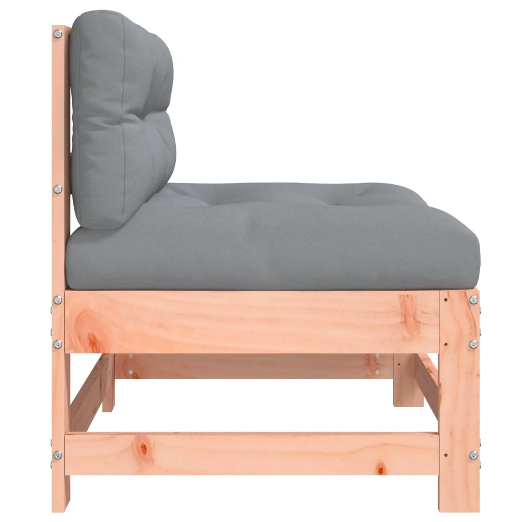 Sofá de centro com almofadões madeira de douglas maciça - Image 4