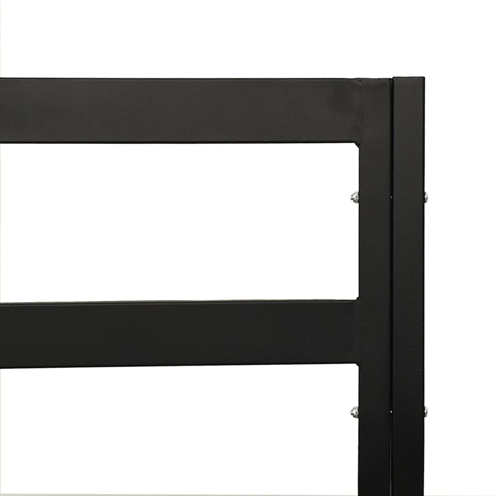 6 pcs conjunto lounge de jardim aço c/ almofadões cinzentos - Image 11