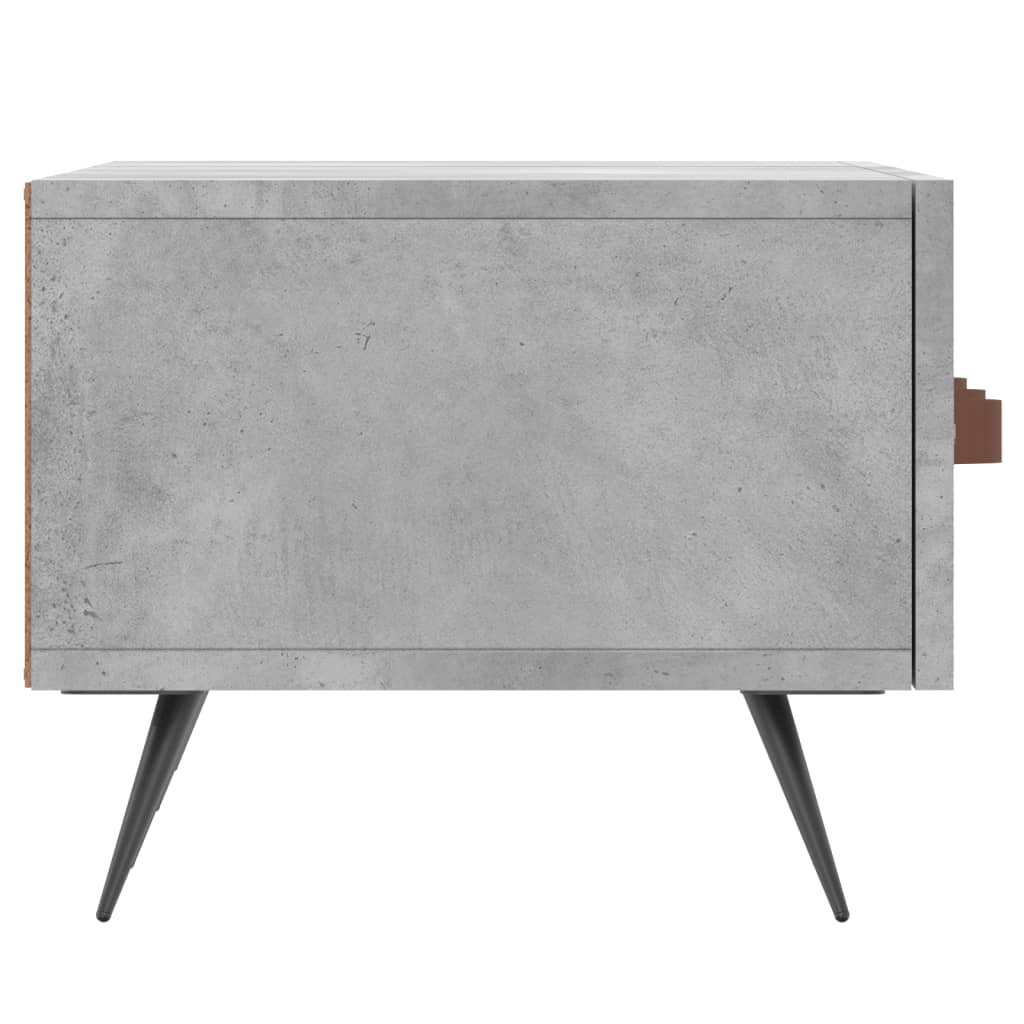 Móvel de TV 150x36x30 cm derivados de madeira cinzento cimento - Image 6