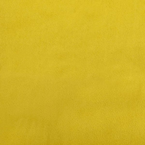 2 pcs conjunto de sofás com almofadões veludo amarelo - Image 5