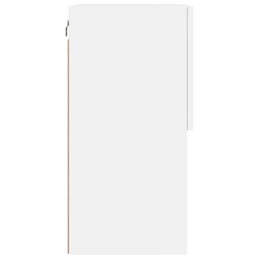 Móvel de TV com luzes LED 40,5x30x60 cm branco - Image 9